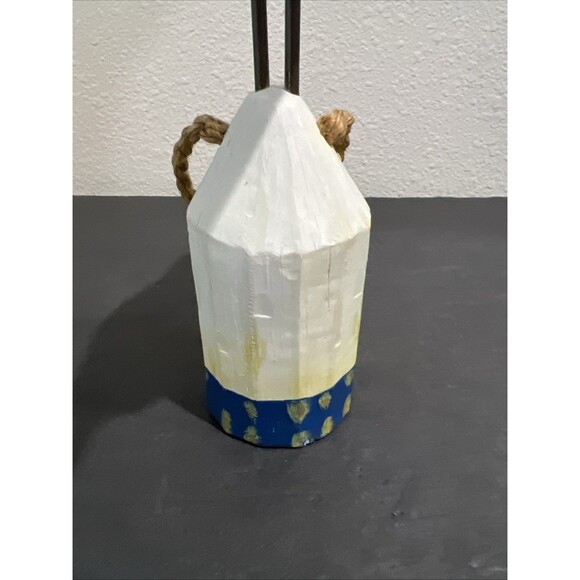 RUSS BERRIE Ocean Point Bird Seagull Figurine Buoy Nautical Sea 1670 Retired - Picture 7 of 13